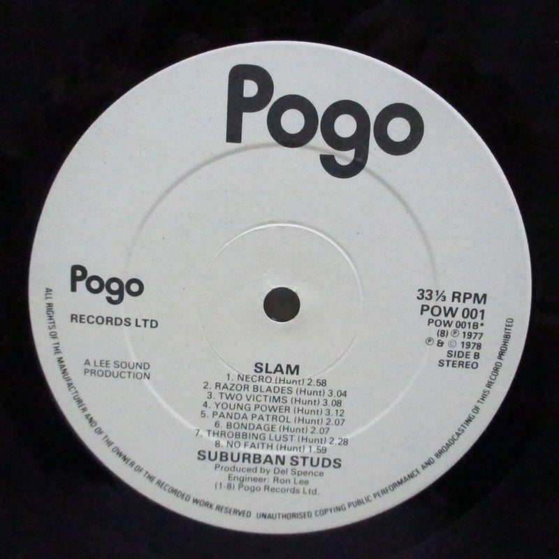 SUBURBAN STUDS (サバーバン・スタッズ)  - Slam (UK Orig.LP)