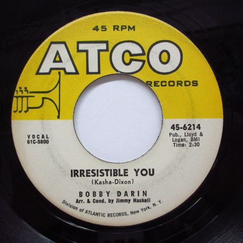 BOBBY DARIN - Acann / Irresistible You