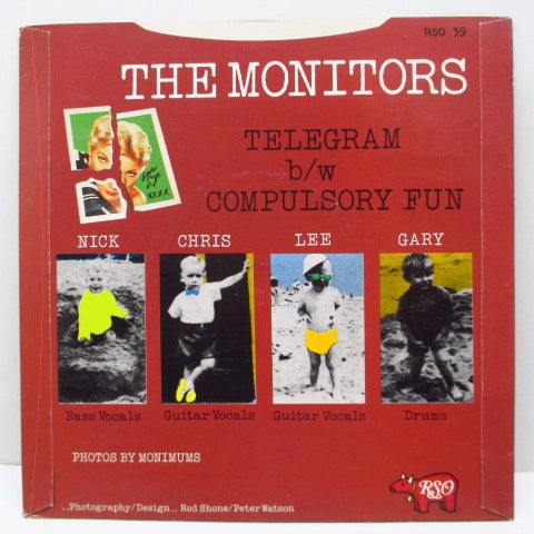 MONITORS, THE - Telegram (UK Reissue 7")