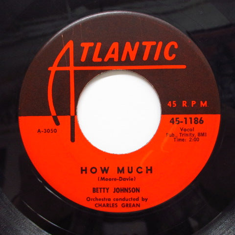 BETTY JOHNSON - Dream / How Much