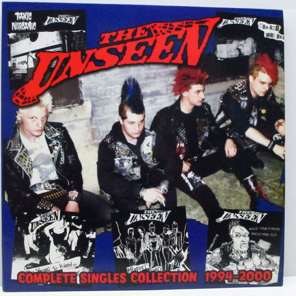 UNSEEN, THE (ジ・アンシーン)  - Complete Singles Collection 1009-2000 (US オリジナル 2xLP+インサート/見開きスリーブ）