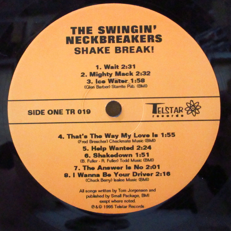 SWINGIN' NECKBREAKERS, THE (スウィンギン・ネックブレイカーズ)  - Shake Break! (US オリジナル LP)