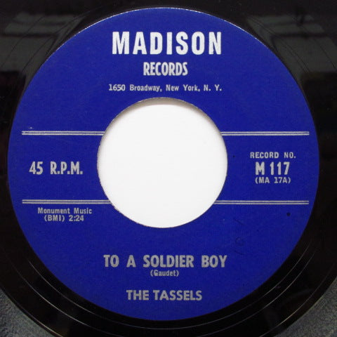 TASSELS - The Boy For Me ('59 Madison Orig)