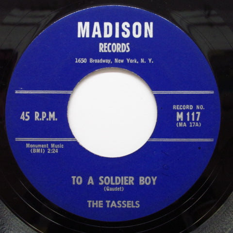 TASSELS-The Boy For Me ('59 Madison Orig)