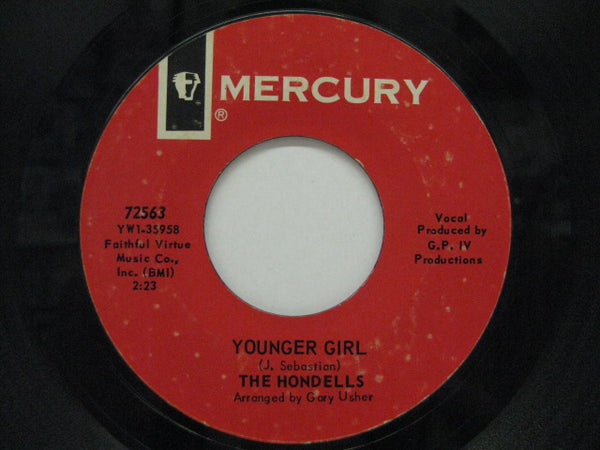 HONDELLS - Younger Girl / All American Girl (US Orig.)