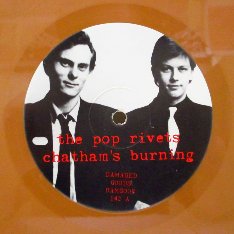POP RIVETS (ポップ・リヴェッツ)  - Chatham's Burning: Live 1977 & 1978 Demo's (UK 限定ブラウンヴァイナル LP)