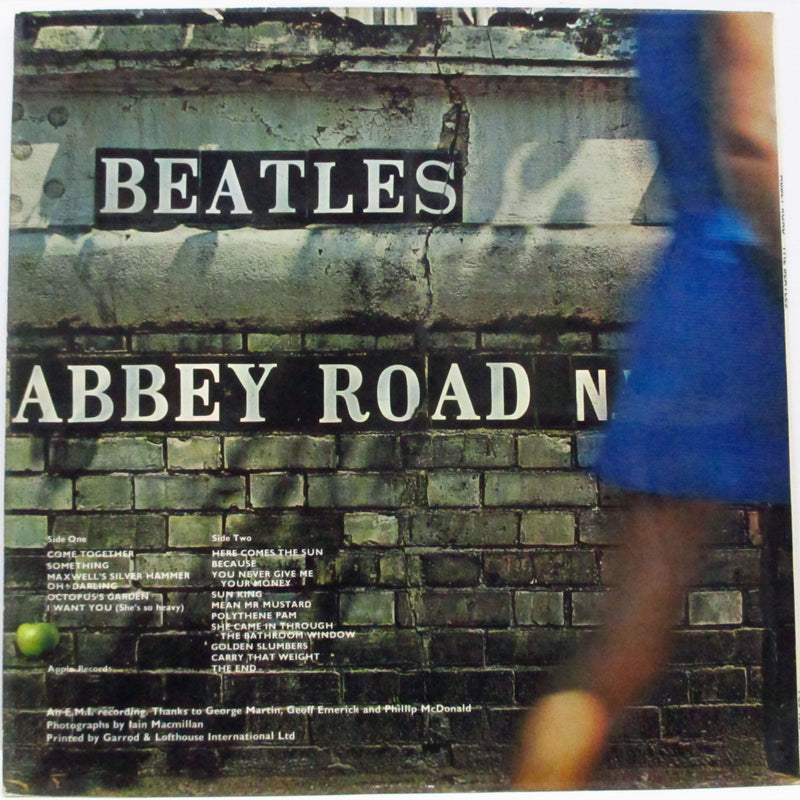 BEATLES (ビートルズ)  - Abbey Road (UK オリジナル「ダークグリーン & Her Majesty表記無しラベ」LP/ミスプリントCS)