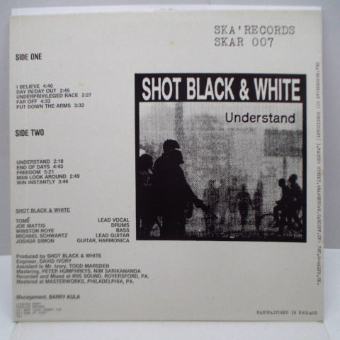 SHOT BLACK & WHITE - Understand (UK Orig.LP)