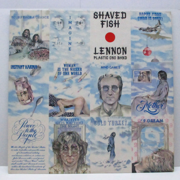 JOHN LENNON (ジョン・レノン)  - Shaved Fish (UK オリジナル LP+インナー/CS)