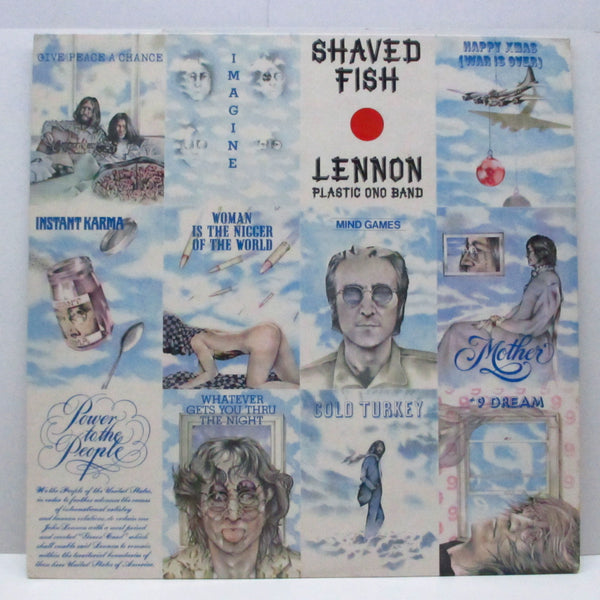 JOHN LENNON (ジョン・レノン) - Shaved Fish (UK オリジナル LP+