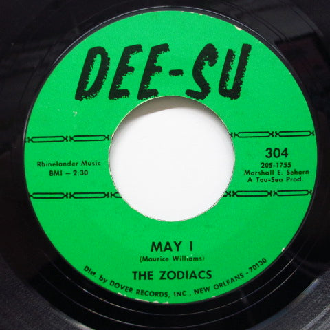 ZODIACS (MAURICE WILLIAMS & THE) - May I / This Feeling (Dee-Su)