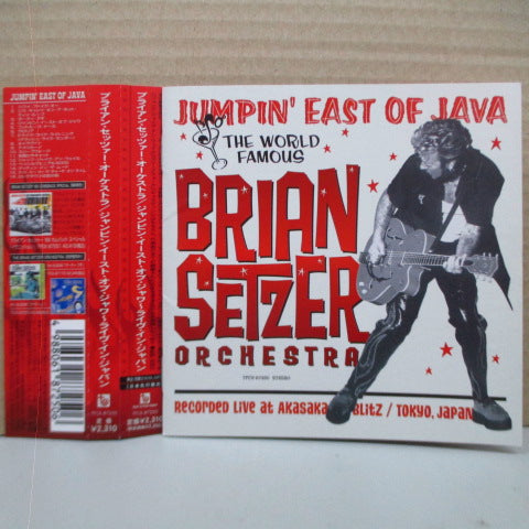 BRIAN SETZER ORCHESTRA - Jumpin' East Of Java (Japan Orig.CD)