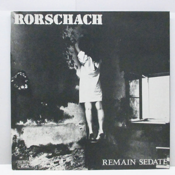 RORSCHACH (ロールシャッハ)  - Remain Sedate (US 90's 再発 LP+インナー/GERN 015)