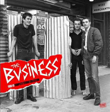 BUSINESS, THE (ザ・ビジネス) - 1980-81 Complete Studio Collection (Spain Limited LP / New)