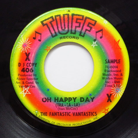 FANTASTIC VANTASTICS - Gee What A Boy / Oh Happy Day (DJ)