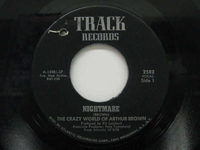 ARTHUR BROWN (THE CRAZY WORLD OF) - Nightmare / I Put A Smell On You（US：Orig）