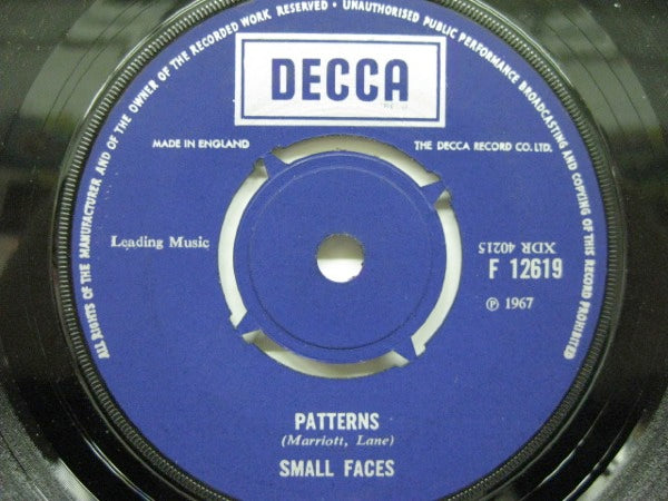 SMALL FACES - Patterns / E Too D