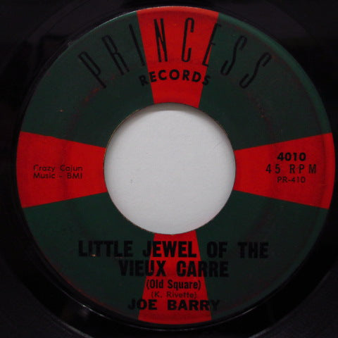 JOE BARRY - Little Jewel Of The Vieux Carre