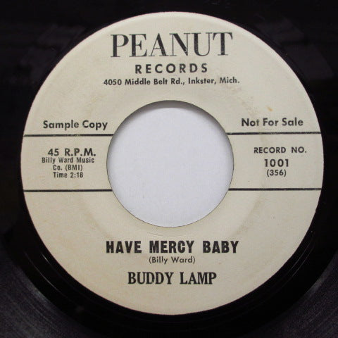 BUDDY LAMP - Have Mercy Baby / I'm Coming Home