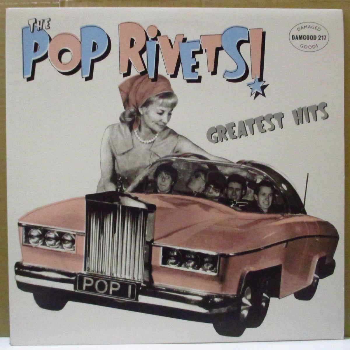 POP RIVETS (ポップ・リヴェッツ)  - Greatest Hits (UK 04' 限定再発ホワイトヴァイナル LP)