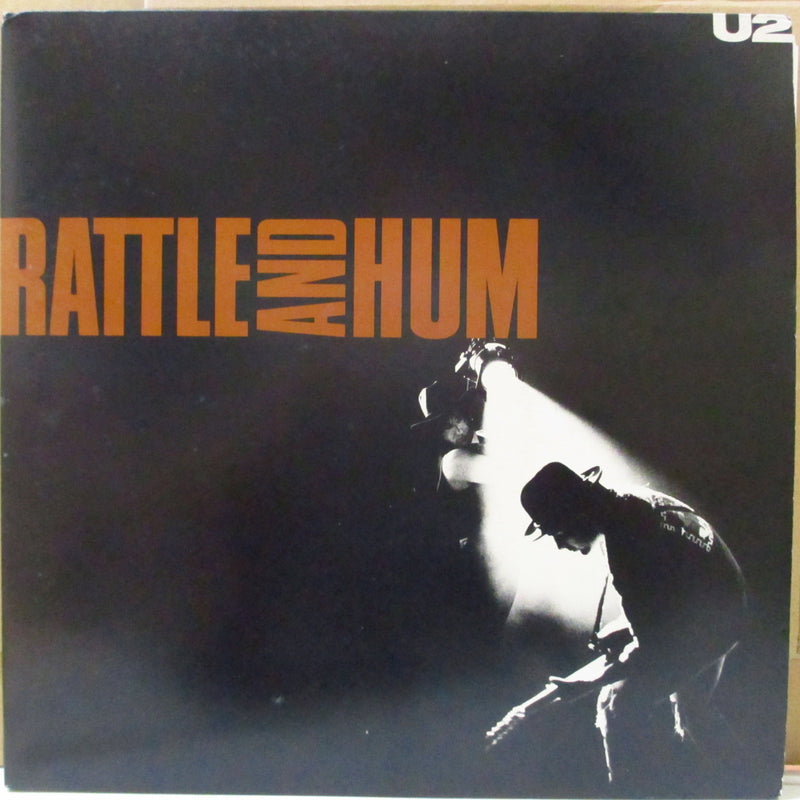 U2 - Rattle And Hum (UK オリジナル 2xLP+特製ビニールバッグ, 光沢固紙インナー/光沢見開きジャケ)