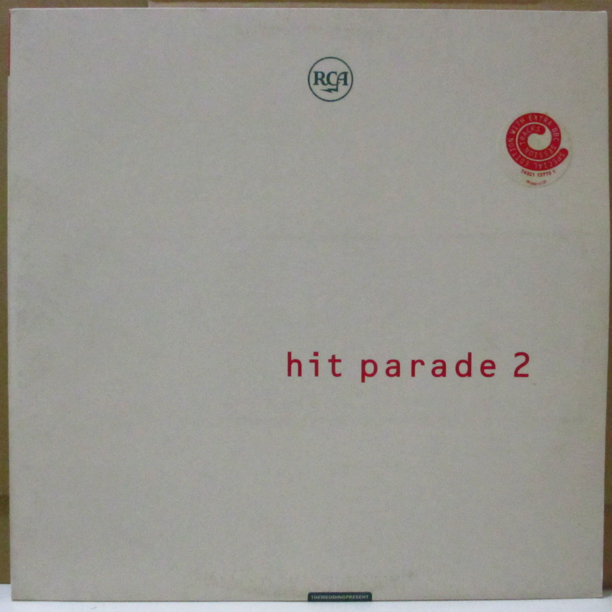 WEDDING PRESENT, THE (ウェディング・プレゼント)  - The Hit Parade 2 (UK&EU 限定 2xLP+光沢ソフト紙インナー/レアステッカー付き光沢ジャケ)