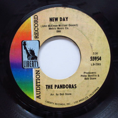 PANDORAS - About My Baby / New Day (Promo)