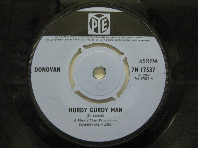 DONOVAN - Hurdy Gurdy Man (UK Orig.)