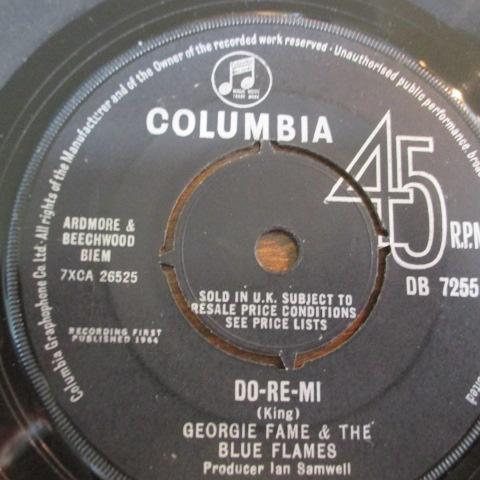 GEORGIE FAME (ジョージィ・フェイム)   - Do-Re-Mi / Green Onions (UK Orig.+CS)