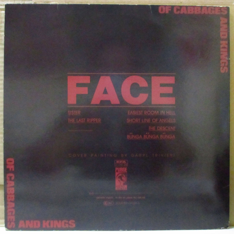 OF CABBAGES AND KINGS (オブ・キャベッジズ・アンド・キングス)  - Face (US Orig.LP)