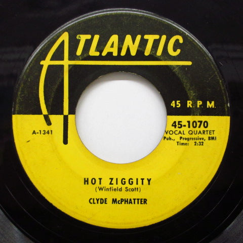 CLYDE McPHATTER - Hot Ziggity / Everyone's Laughing