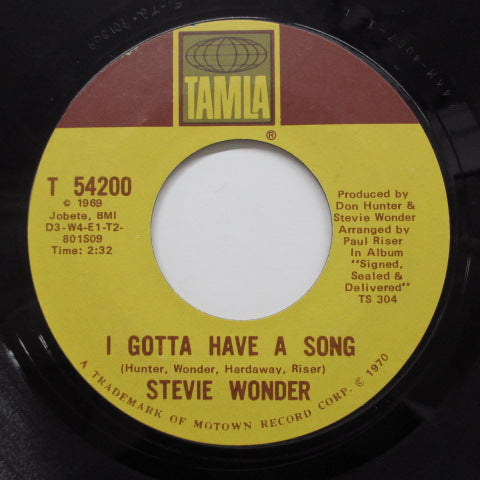 STEVIE WONDER (スティーヴィ・ワンダー)  - Heaven Help Us All (US Orig)