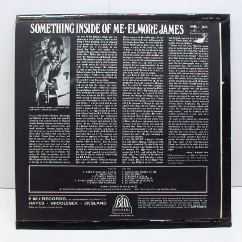 ELMORE JAMES - Something Inside Of Me (UK Orig.Mono/CFS)