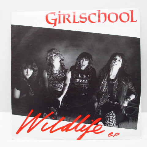 GIRLSCHOOL - Wildlife EP (UK Reissue 7"+PS)