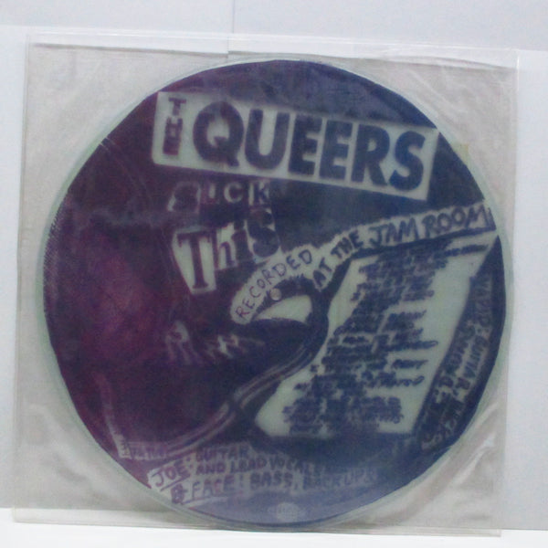QUEERS, THE (ザ・クイアーズ)  - Suck This (US '95 2ndプレス・クリア＆パープル・ヴァイナル 片面LP)