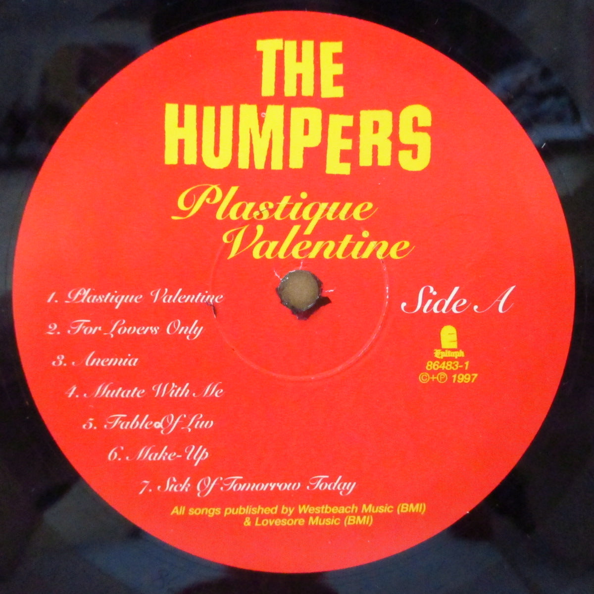 HUMPERS, THE (ザ・ハンパーズ)  - Plastique Valentine (US オリジナル LP+インナー)