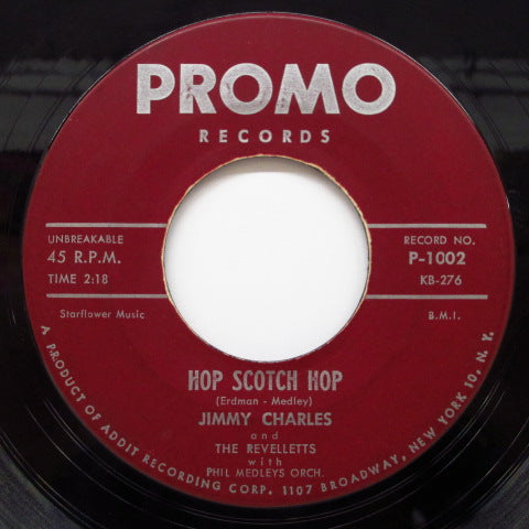 JIMMY CHARLES & REVELLETS - Hop Scotch Hop / A Million To One