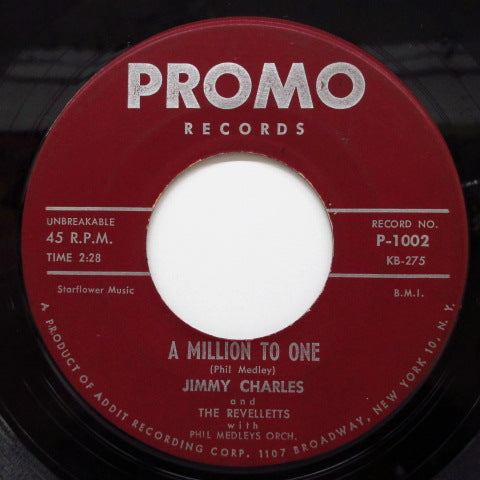 JIMMY CHARLES & REVELLETS - Hop Scotch Hop / A Million To One (Orig)