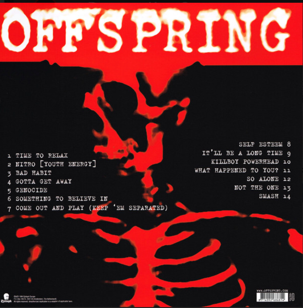 OFFSPRING, THE (ジ・オフスプリング) - Smash (EU Ltd.Reissue LP / New)