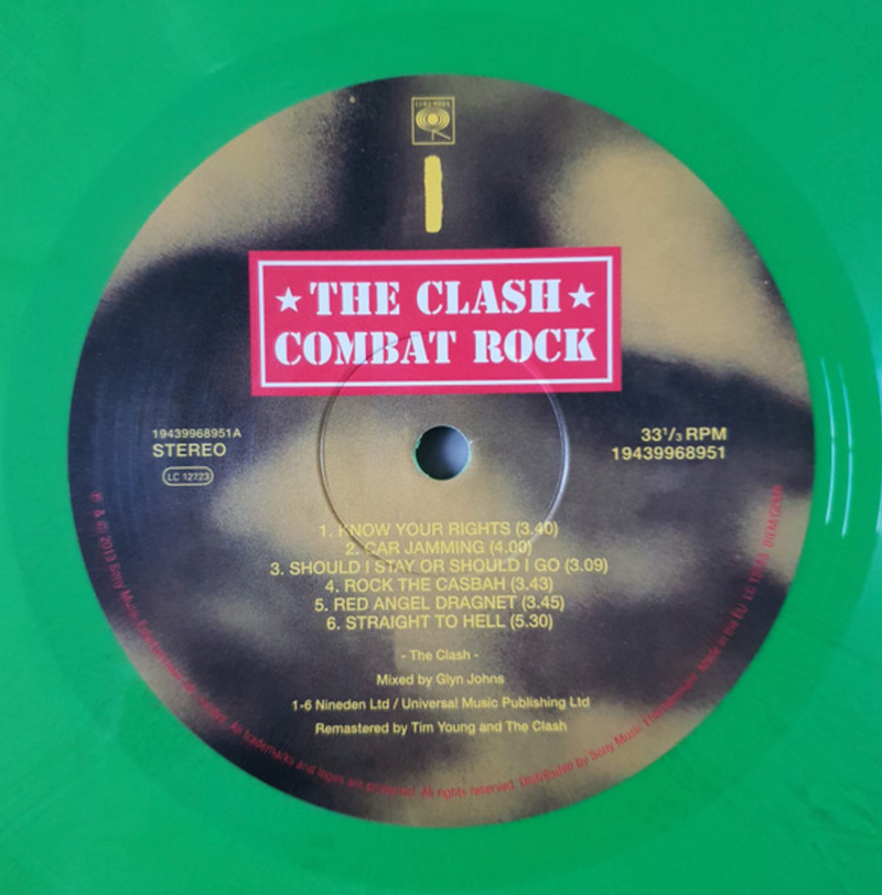 the clash レコード  ロック 最終値下げしました