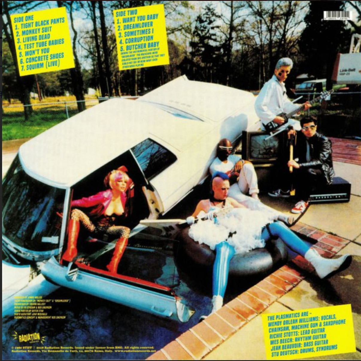 PLASMATICS (プラズマチックス) - New Hope For The Wretched (Italy Ltd.Reissue LP/ New)