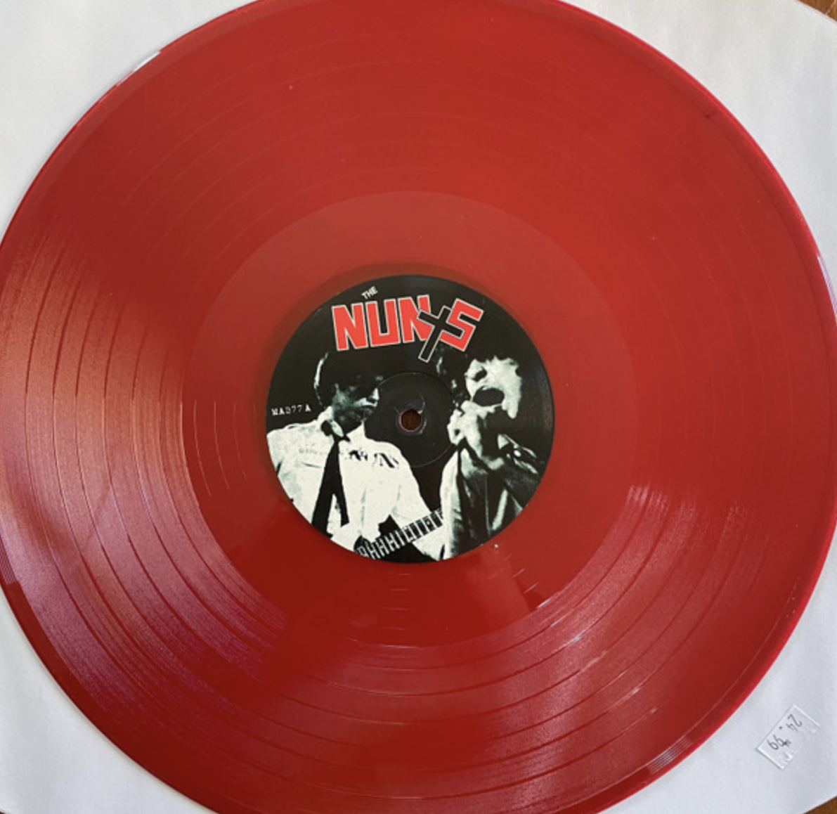 NUNS, THE (ザ・ナンズ) - CBS Demo 1977 (EU Limited Red Vinyl LP/ New)