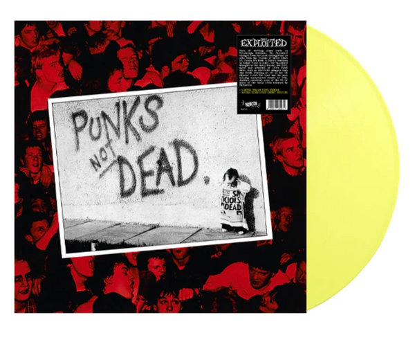 EXPLOITED, THE (ジ・エクスプロイテッド) - Punks Not Dead (Italy Ltd.Reissue Yellow Vinyl LP/ New)