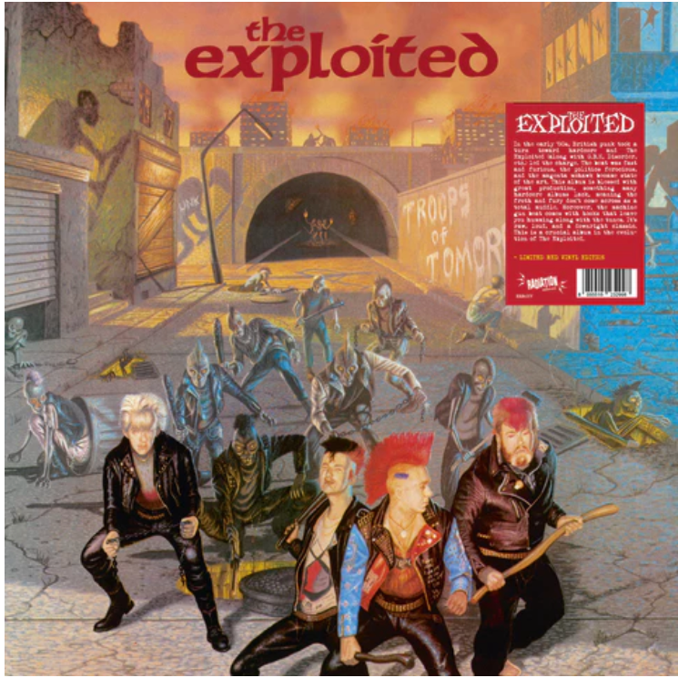 EXPLOITED, THE (ジ・エクスプロイテッド) - Troops Of Tomorrow (Italy 500 Ltd.Red Vinyl LP/ New)