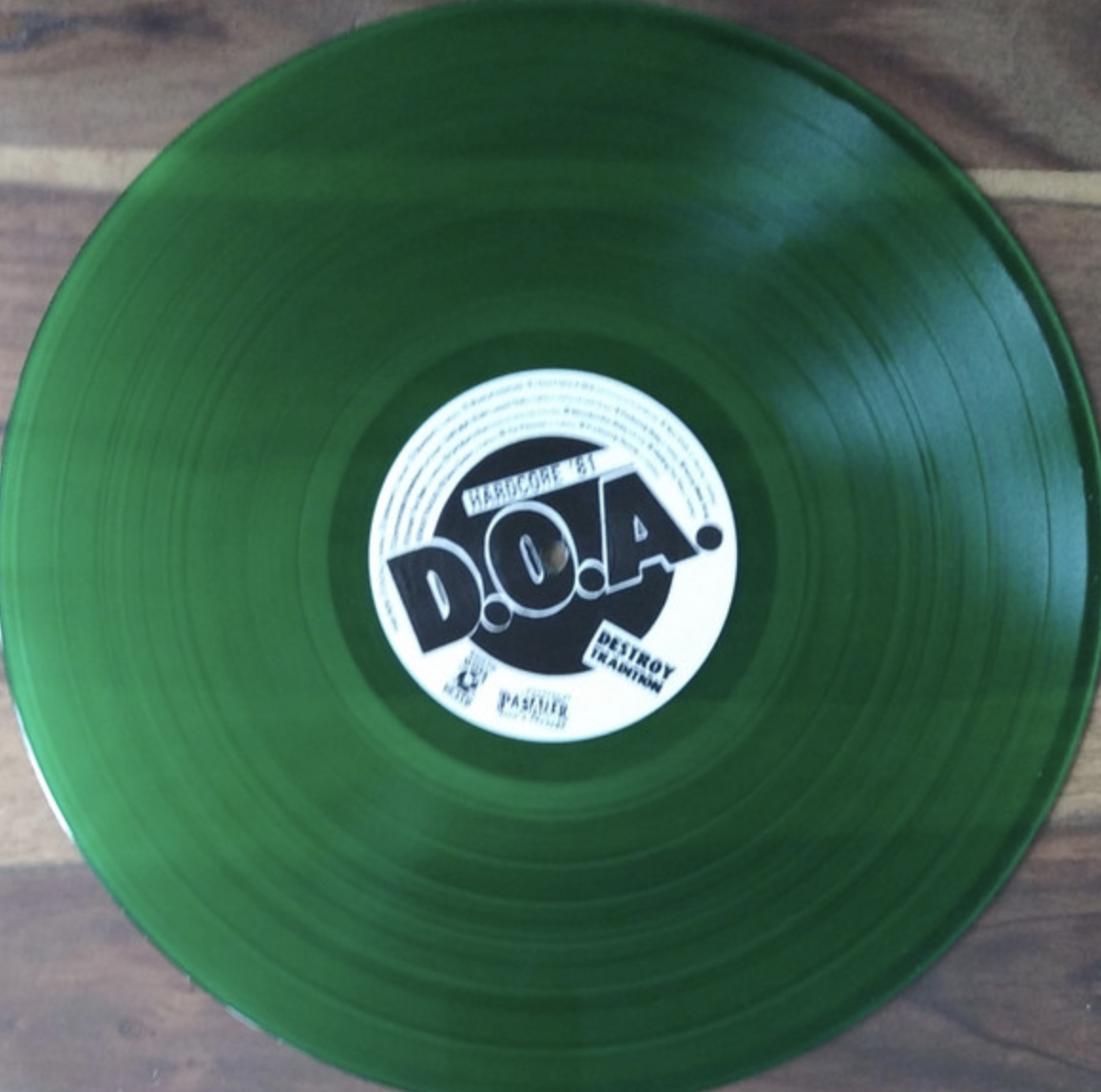 D.O.A. - Hardcore '81 (Polland 40th Anniversary Ltd.Green Vinyl LP / New)