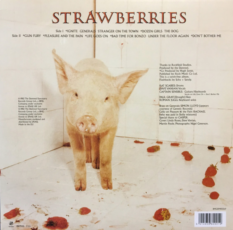 DAMNED, THE (ザ・ダムド) - Strawberries (EU 限定プレス再発 LP/ New)