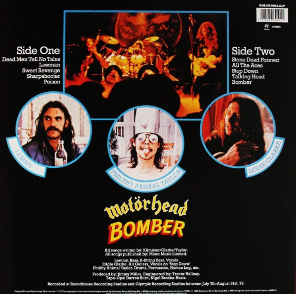 MOTORHEAD (モーターヘッド) - Bomber (EU 限定プレス再発 180g LP/ New)