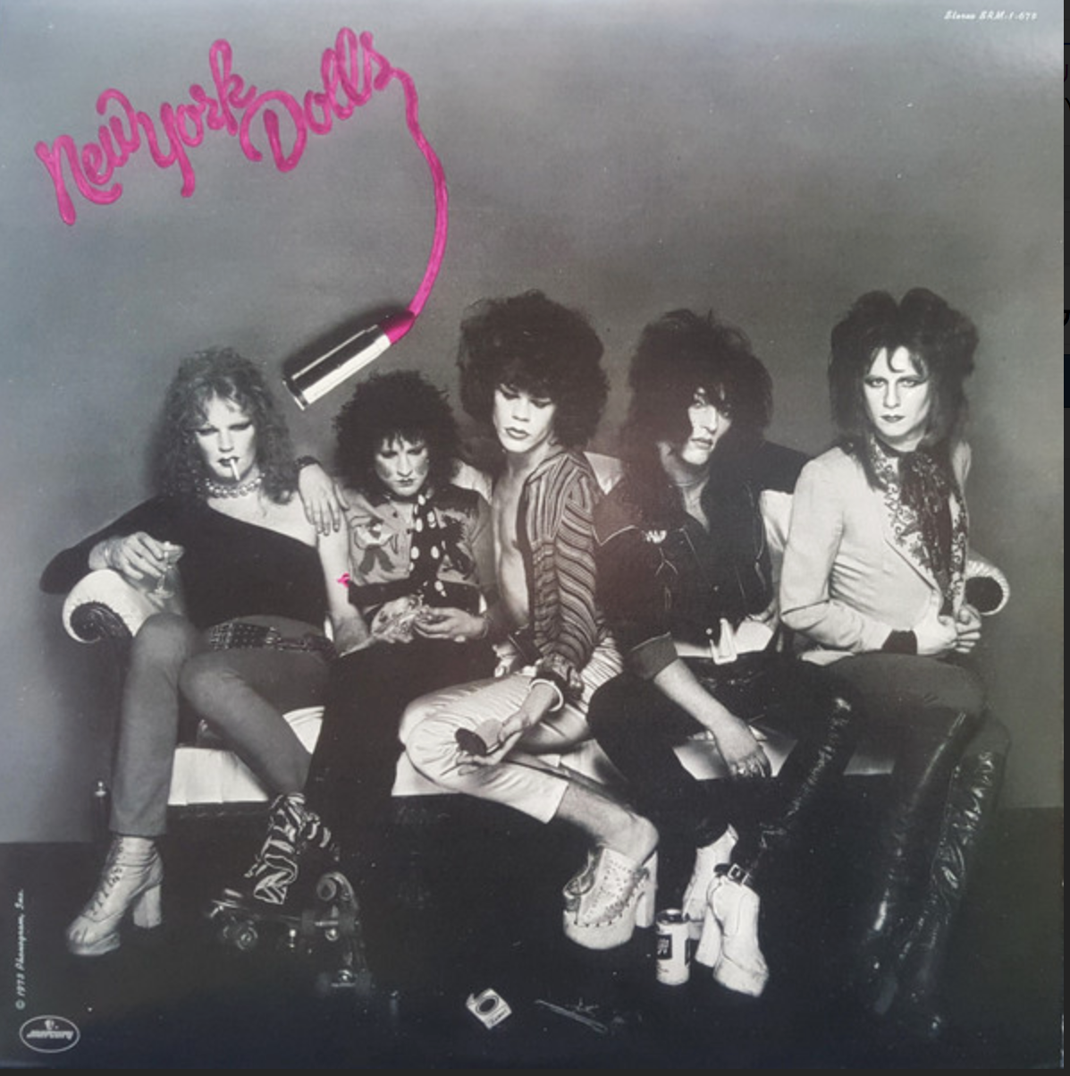 NEW YORK DOLLS (ニュー・ヨーク・ドールズ) - S.T. (US Ltd.Reissue Red Vinyl LP / New)