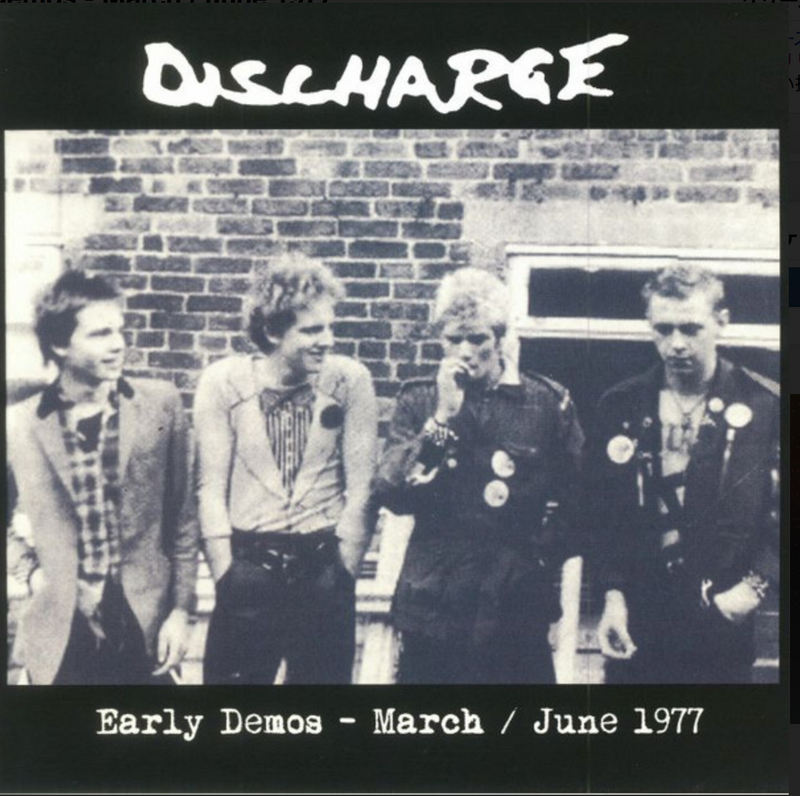 DISCHARGE (ディスチャージ) - Early Demos - March / June 1977 (Italy 限定再発レッドヴァイナル LP/ New)
