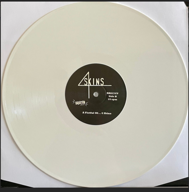4 SKINS, THE (ザ・フォー・スキンズ) - A Fistful Of........ 4Skins (Italy 500 Ltd. Reissue RSD 2021 White Vinyl LP/ New)